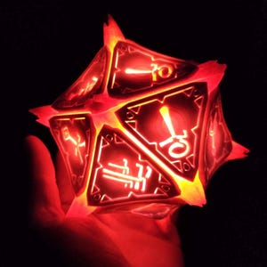 Shadowheart&#39;s mystical artefact replica 3D printed| Baldurs Gate 3 inspired | DnD dice box | Gaming room decor | Cosplay | Gift for fans