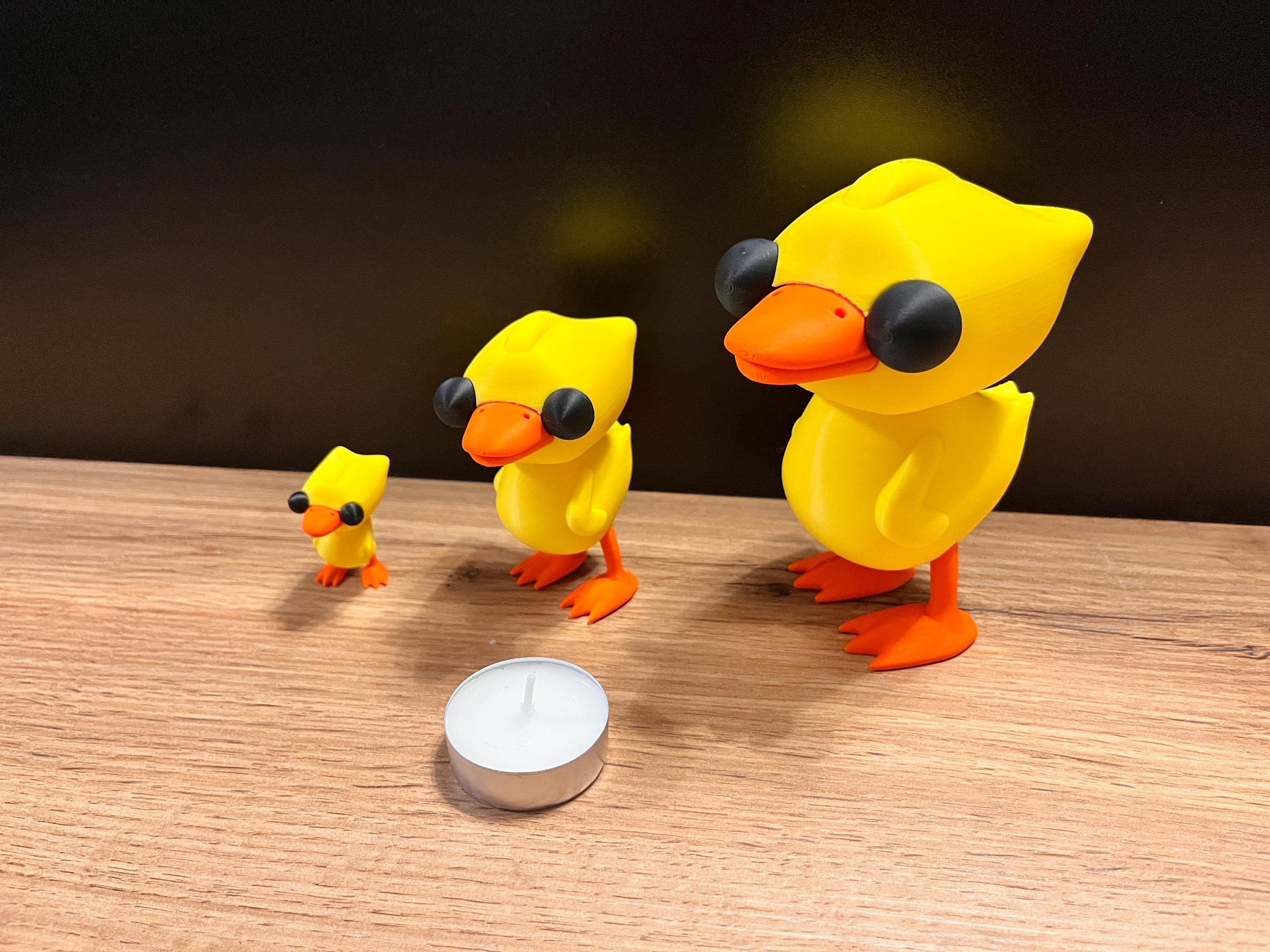 レドラプラスチック　LEDRAPLASTIC ホセキャリオカ　ソフビ　アメトイ Repo Duck Apex Predator | Cute Mini Desk Buddy | 3D Printed Figure