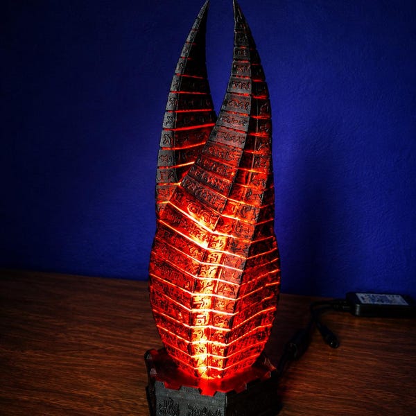 The Marker Obelisk Lamp Dead Space RGB Desk Light | Cosplay Props | Gamer Room Decor | Gift for Sci-Fi Fans