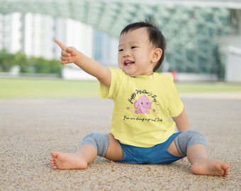 Baby Kurzarm T-Shirt-Muttertag/Mama/Mama/Nana/Bekleidung - Gender-Neutrale Kinderkleidung - Gender-Neutrale Babykleidung