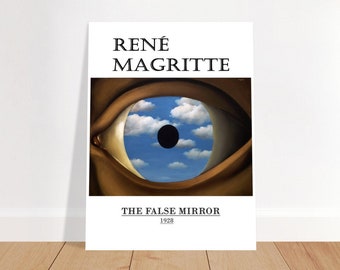René Magritte, René Magritte Les amants, René Magritte s'embrassant, Reproduction artistique, PRÊT À ACCROCHER ! Décoration d'intérieur
