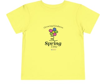 T-shirt printanier Kindness Creators pour tout-petits