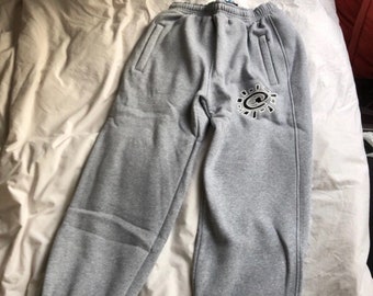 ADWYSD - Pantalon de jogging gris moyen