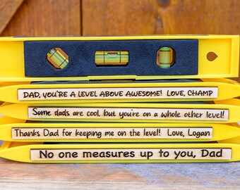 Custom Engraved Level