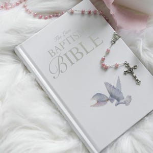 Personalisierte Bibel | Kinderbibel | Erste Bibel | Religiöses Geschenk | Kinderbibel | Taufe Andenken | Taufbibel | Taufe Andenken