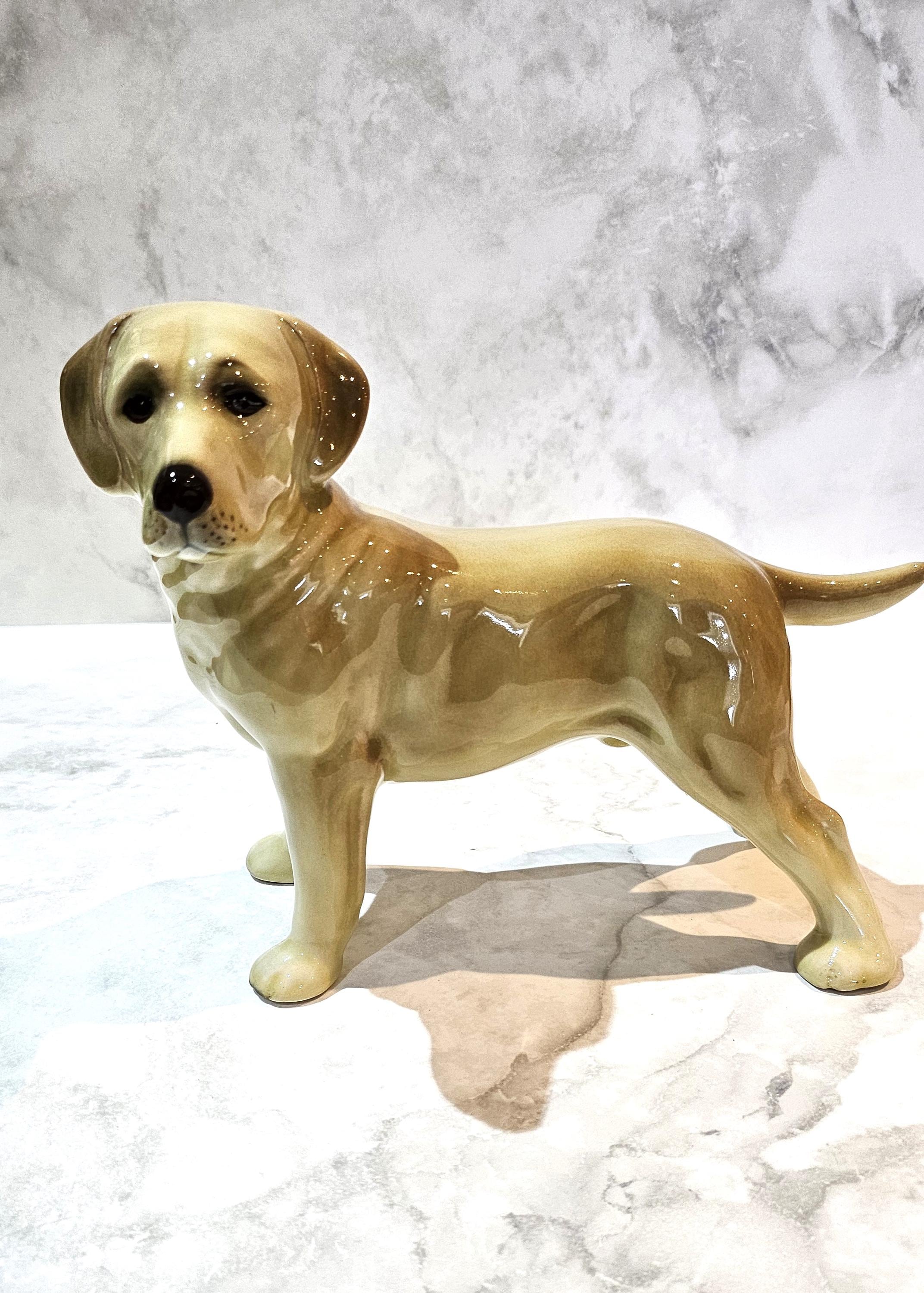 Coopercraft Ceramic Labrador Dog Figurine - Collectable Piece