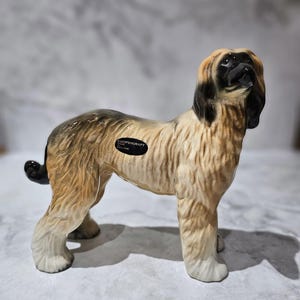 Coopercraft Afghan Hound Figurine.  Vintage English Ceramic