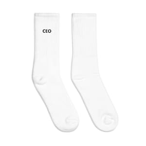Custom embroidered socks, personalized socks, crew socks, funny socks, custom embroidery, novelty socks, embroidered fonts, cool socks, golf