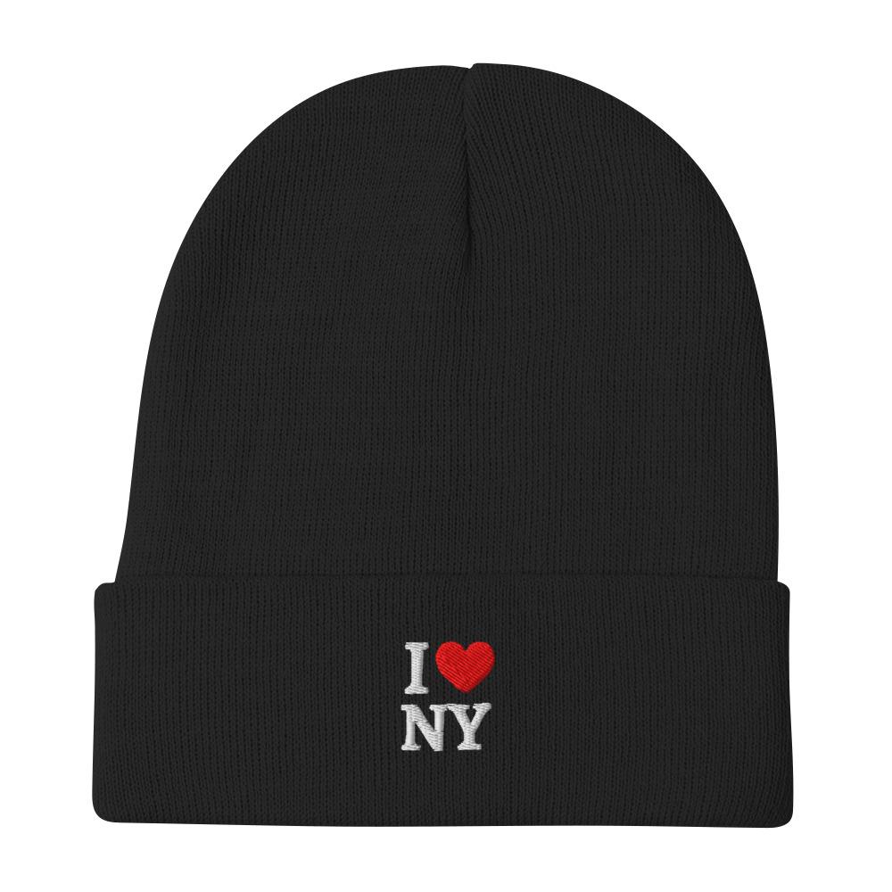 I Love NY Beanie - Embroidered New York Hat - City Pride  display picture 1