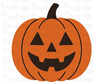Jack O Lantern SVG Pumpkin Face Cut File for Cricut, Silhouette (Digital Download, Valentine’s Day