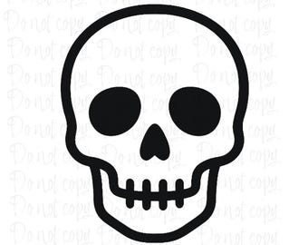 Minimalist Skull PNG, Black Line Art (Digital Download), Valentine’s Day, Mother's Day, 4th of July, Fathers Day