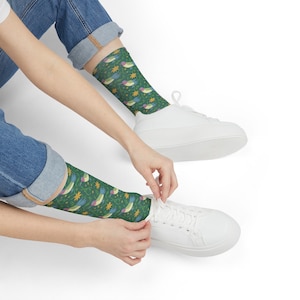Humming Bird Socks, Novelty Socks, Compression Socks, Crew Socks, Funny socks for him, Fun socks, Crazy socks, Halloween, Fall