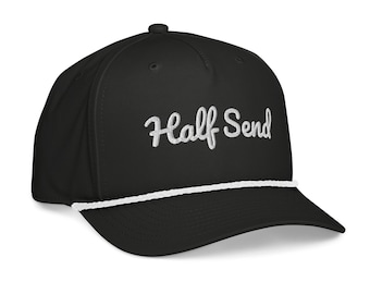 Custom Embroidered Classic rope cap handmade golf hats, Customizable hats, funny golf hats, Cool hats, Gift idea, Vintage, Personalized Gift