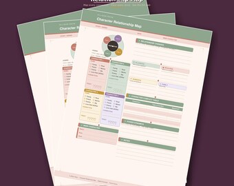 Character Relationship Map