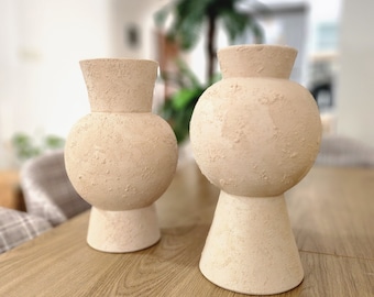 Handmade ceramic 2 vase