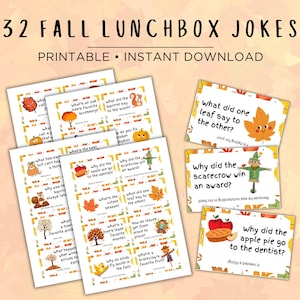 Blagues d'automne sur la boîte à lunch, Notes de boîte à lunch à imprimer pour les enfants, Blagues sur l'automne, Blagues d'automne pour enfants, Blagues d'automne