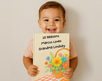 Personalized Gift for Grandma, Book for Grandma, Custom Children's Books, Grandma and Me Book, Grandmother Book, Gift from Grandchild