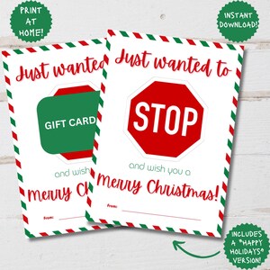 Porta carte regalo di Natale Crossing Guard, regalo Crossing Guard, biglietto di Buon Natale, biglietto di Buone Feste, ringraziamento Crossing Guard