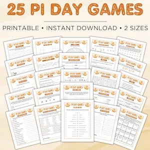 Pi Day Games, Pi Day Party, Pi Day Activities, Pi Day Celebration, Happy Pi Day, Math Games, Printable Games, Pi Day Trivia, Pie Day