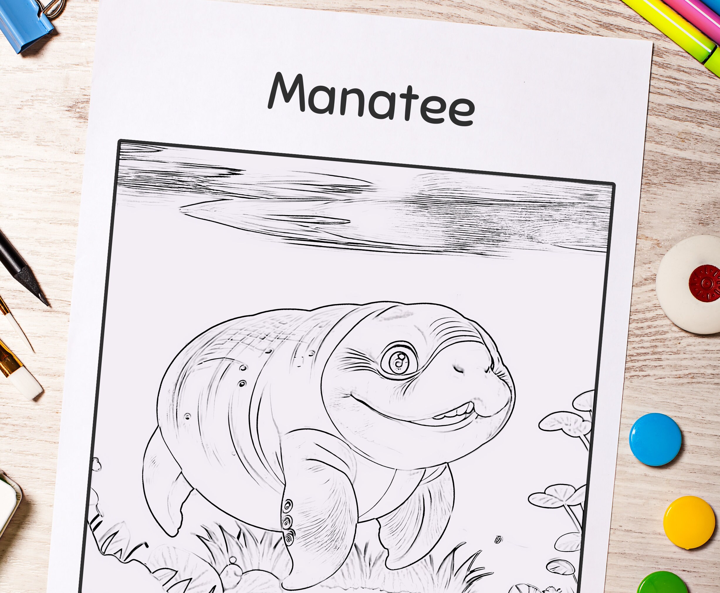 Endangered Species Mexico Printable Coloring Book / Pages 24 Bilingual ...