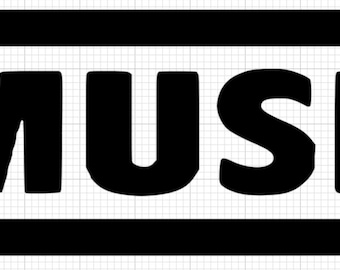 Naklejka na zespół Muse