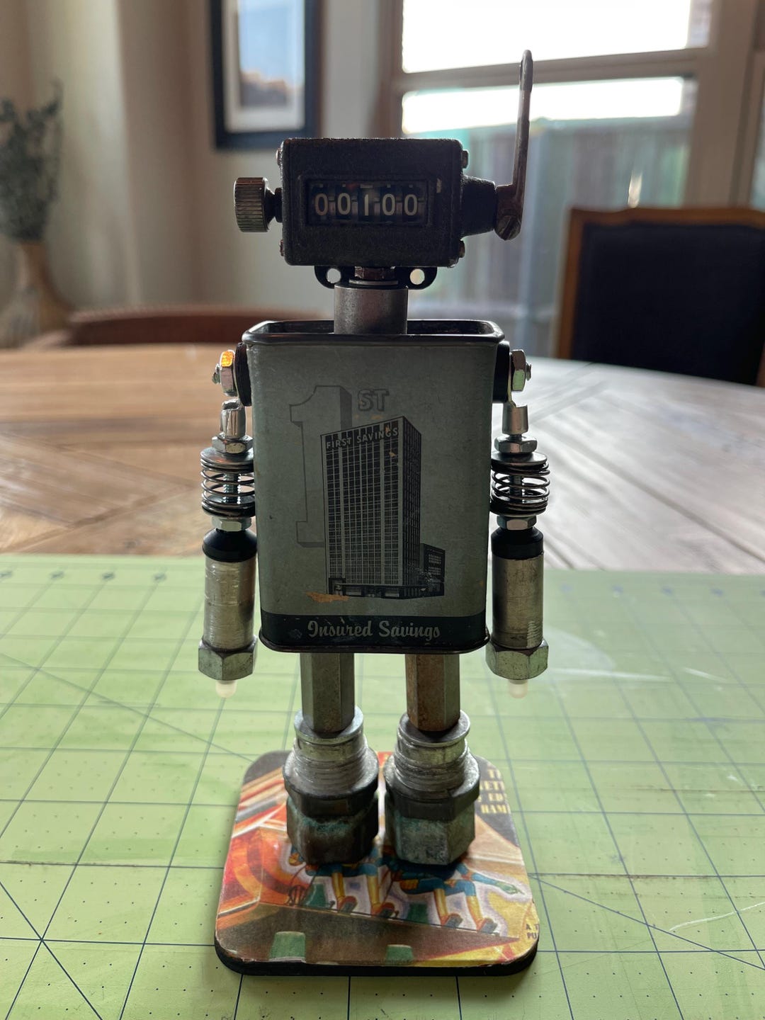 Handcrafted Vintage Retro Style Robot Unique Collectible and Home Decor ...