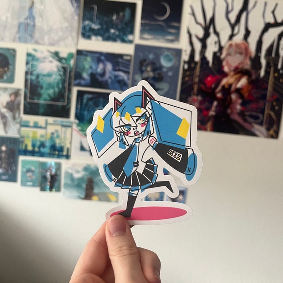 CMYK Hatsune Miku -Sticker