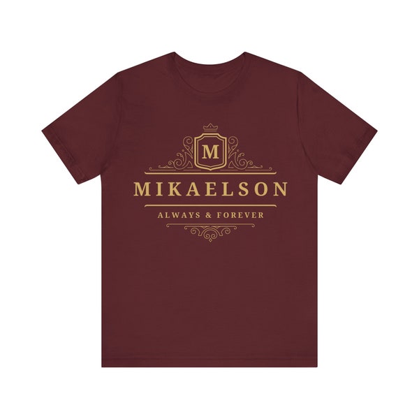 Mikaelson Family Shirt, The Originals, Klaus Mikaelson, TVD, Fandom, The Vampire Diaries