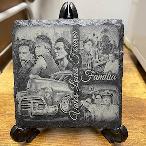 Chicano Vatos Locos Lowriders slate coasters
