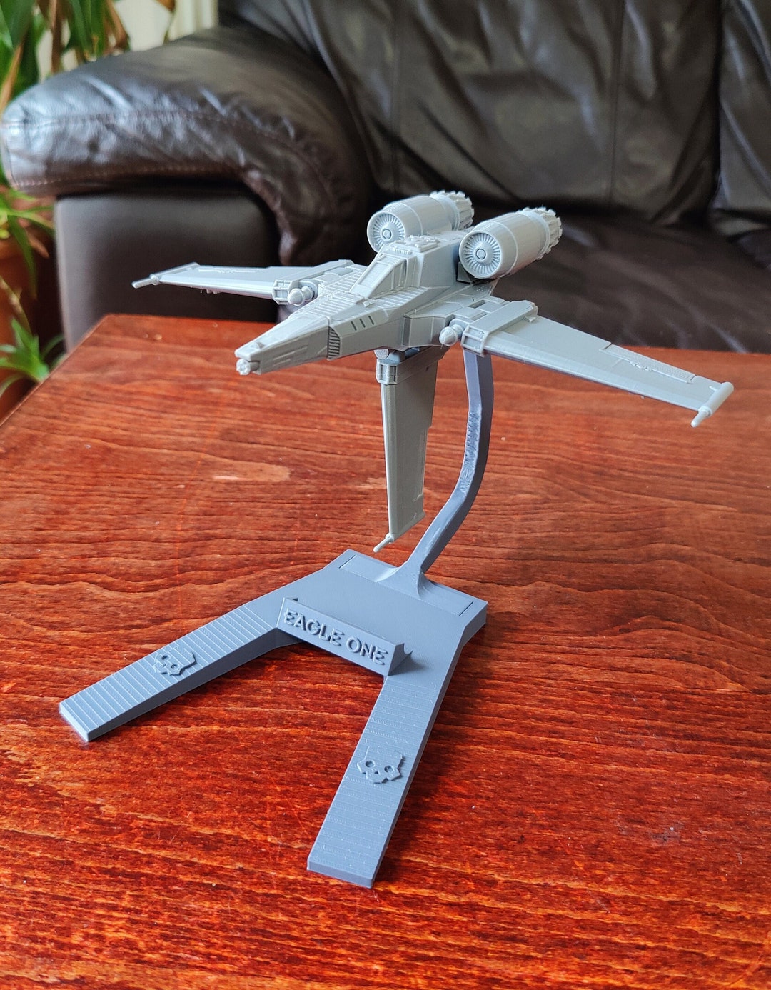 Helldivers 2 Eagle 1 Fighter With Stand Etsy
