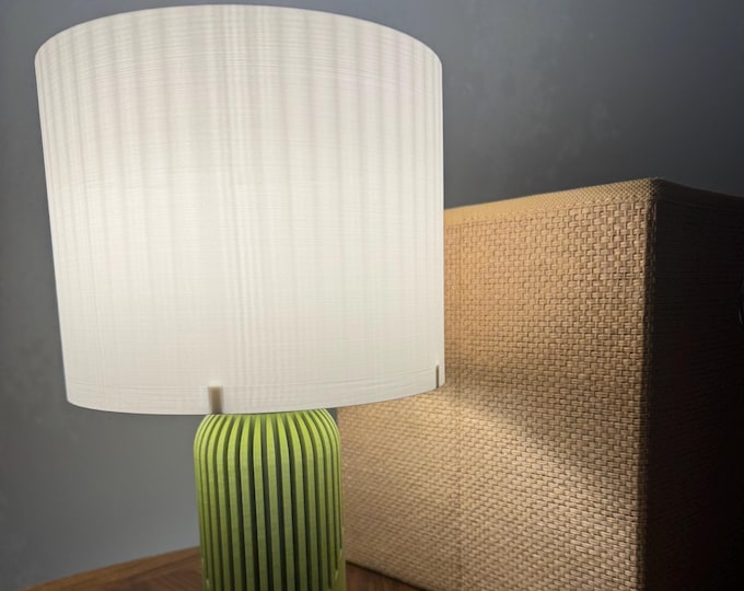 3D Printed Modern Table Lamp - Nightlight- Cross Slide