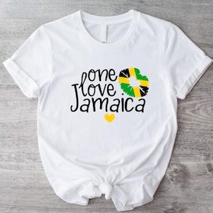 One Love Jamaica T-shirt, Jamaica Vacation Women Shirt, Cute Travel lover Tee, Travel  Destination T-shirt, Jamaica Trip Tee, Jamaican Gifts