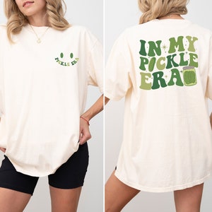 Comfort Colors In My Pickle Era T-Shirt, Pickle Lover Shirt, Pickle Enthusiast Gift, Canned Pickle Shirt, Pickle Maker Shirt, Funny Pickle