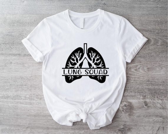 Lung Squad T-shirt, Pulmonologist Shirt, Lung Therapist Tee, Lung Cancer Awareness T-shirt, Pulmonary Nurse Shirt, RT Lung Tee, Medical Gift