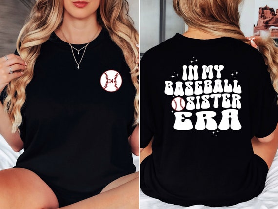 Women's Baseball Sister Sport Fan Baseball Lover T-Shirt Women's Baseball Sister Sport Fan Baseball Lover T-Shirt
