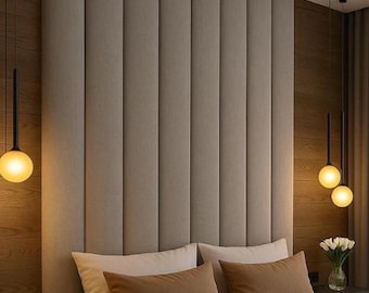 Custom Velvet Upholstered Wall Panels