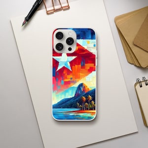 Cuban Flag Flexi case Cuba Phone Case