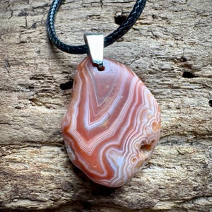 Lake Superior Agate Necklace