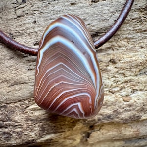 Lake Superior Agate Necklace