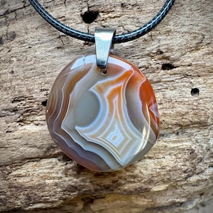 Lake Superior Agate Necklace