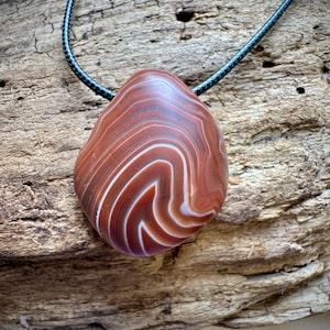 Lake Superior Agate Necklace