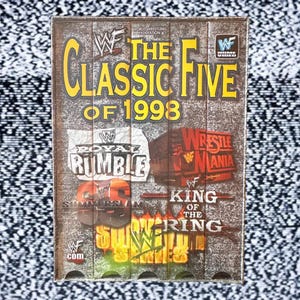 Wwf Vhs Tapes - Etsy