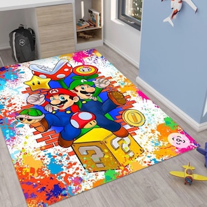 aby Room Rug,Kids Room Decor,Area Rug,Gift For Kids,Non-slip Rug,Nursery Rug,Cute Rug,Game Room Rug,Kids Room Rug,Colorfull Rug,Custom Rug