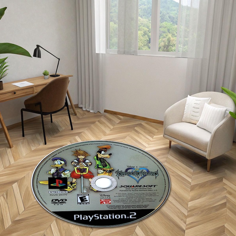 Game Disc Rug - Etsy