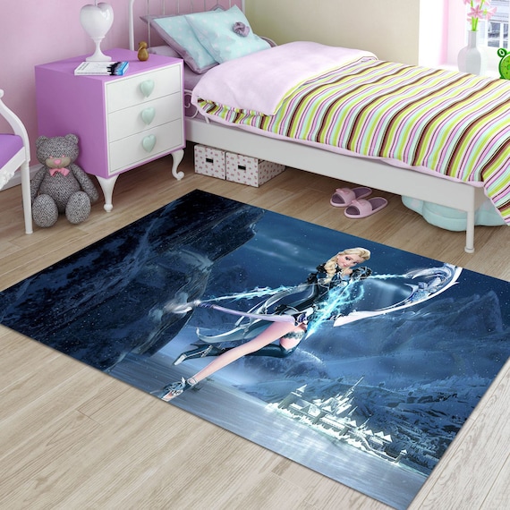 アナと雪の女王　ディズニー　ラグ ジャカード織のラグ「アナと雪の女王」(ディズニー/Disney)｜通販の