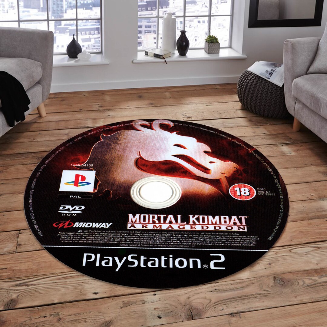 Round Xbox Rug Round Game Room Rug: Gamer Gift, Non-slip Cotton Base - Etsy