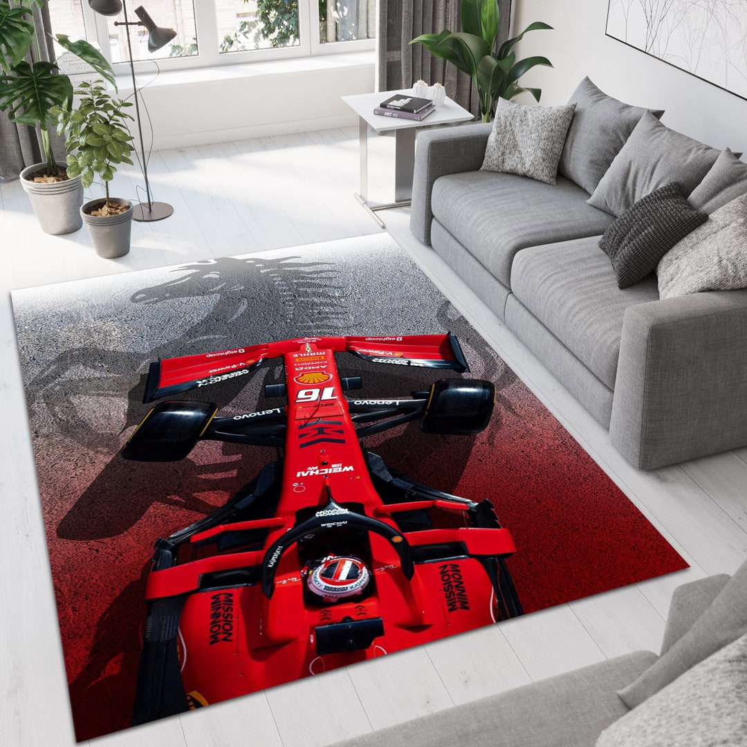 Ford Racing Rug F1 Race Car Rug: Modern Formula One Inspired Carpet, - Etsy