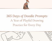 365 Daily Doodle Prompts – Fun Drawing Practice (Digital Download)