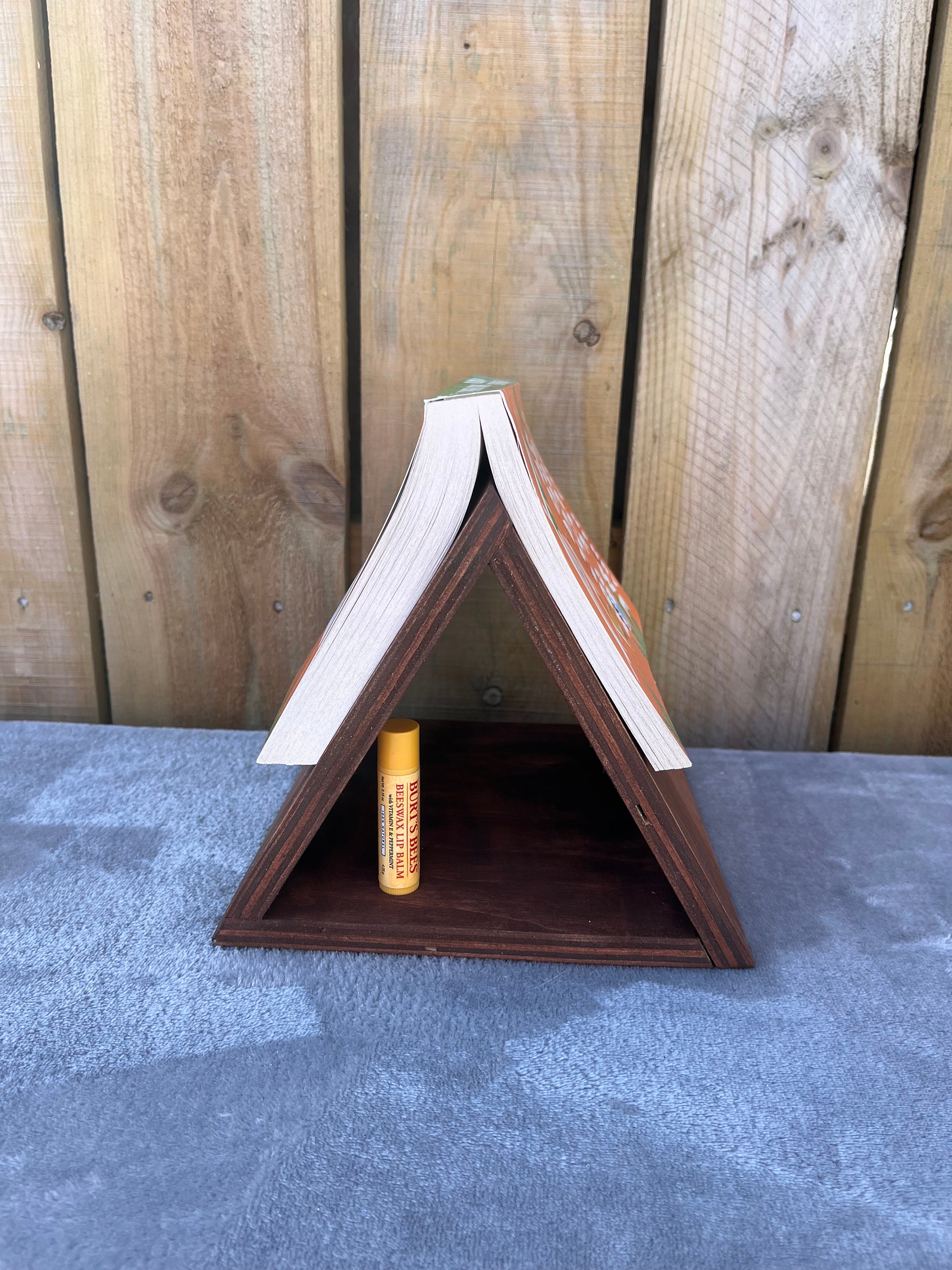 Wooden Bookmark / Holder - Etsy