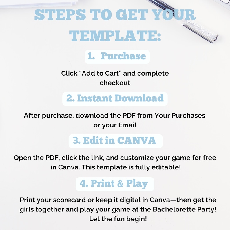 Bachelorette Party Game Show Template – Coastal Trivia Quiz (Editable Canva Template) image 7